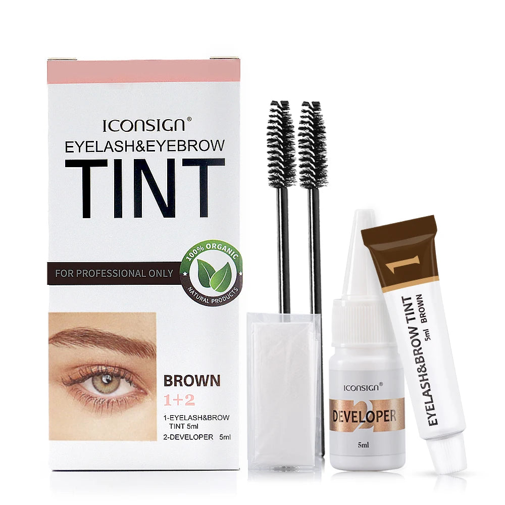 ICONSIGN Eyelash & Eyebrow Tint Kit