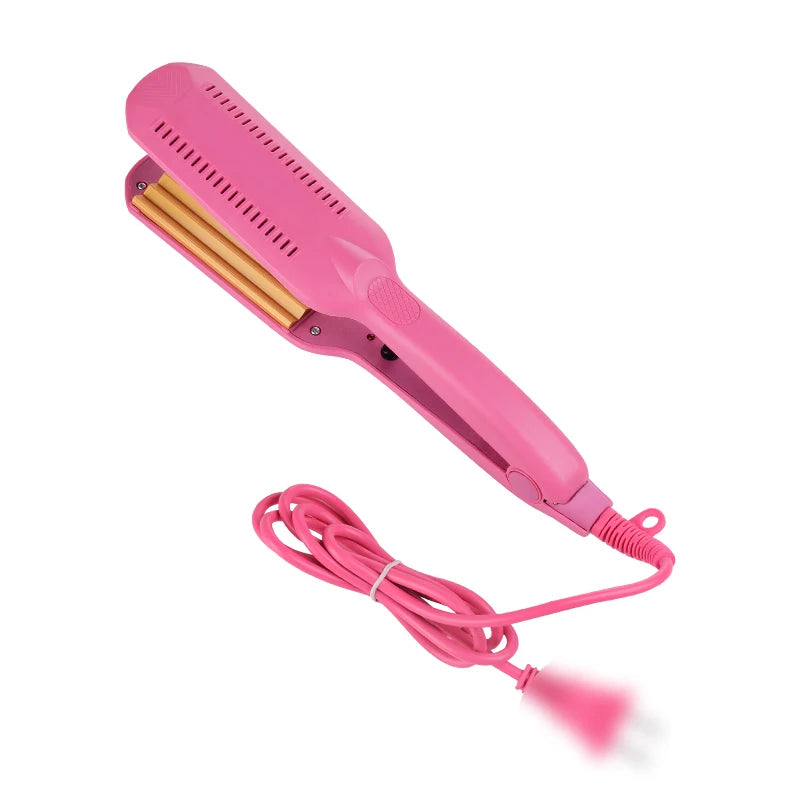 Professional Ceramic Hair Crimper & Curler