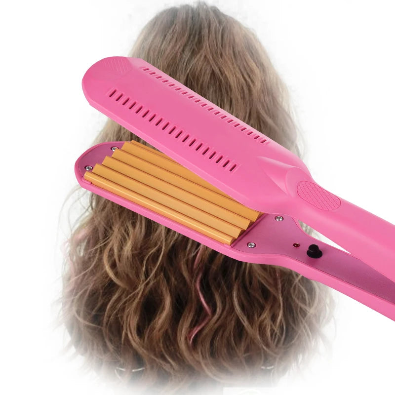 Professional Ceramic Hair Crimper & Curler