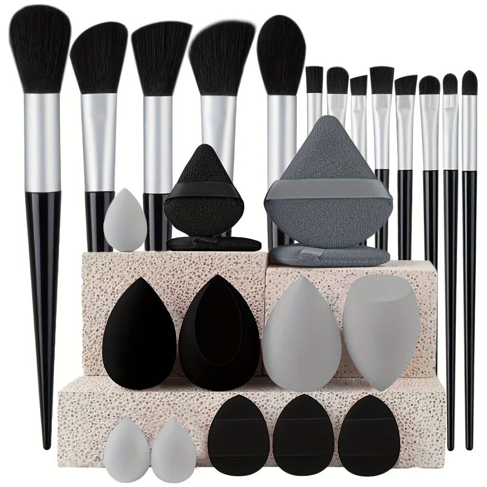 Professional Makeup Brush Set (8–29 Pcs)