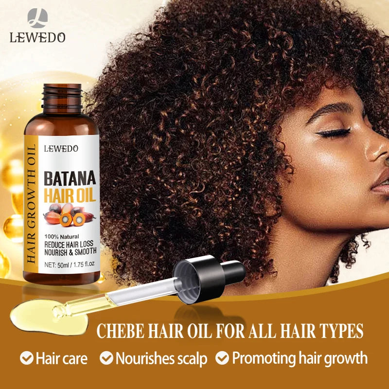 Lewedo Naturals Batana Oil – Fast Hair Growth & Nourishment