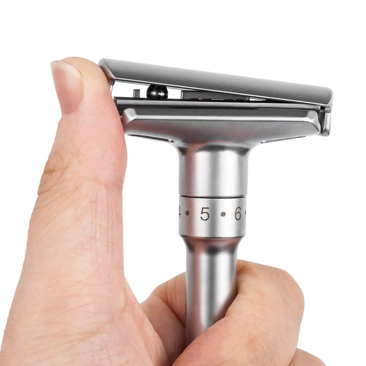 Adjustable Folding Double-Edge Safety Razor for Men