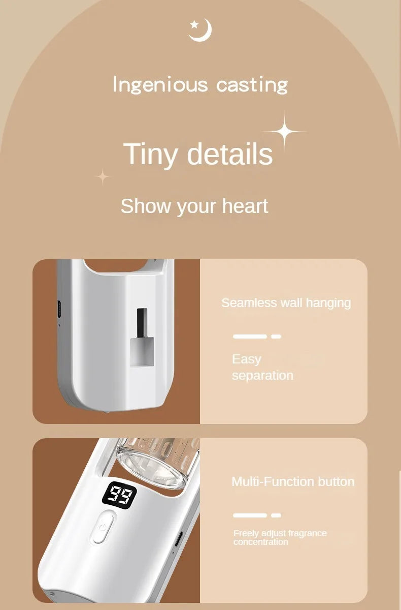 50ML Wall-Mounted Essential Oil Aroma Diffuser