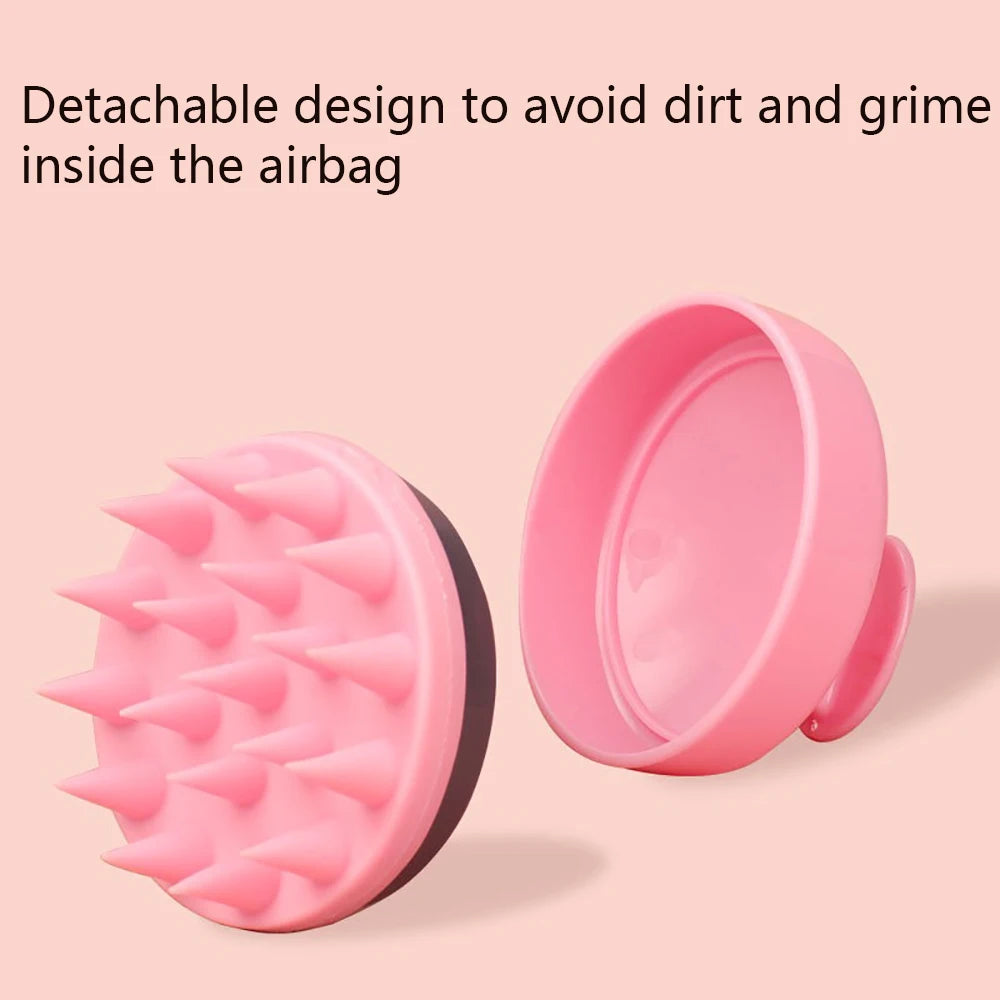Silicone Scalp Scrubber & Shampoo Brush