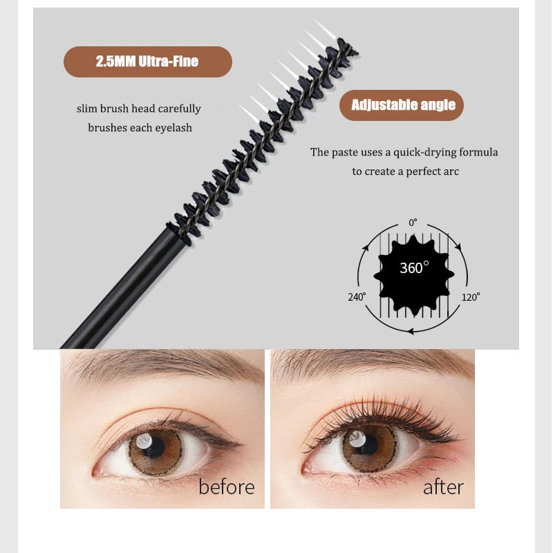 Silk Fiber Waterproof Matte Mascara