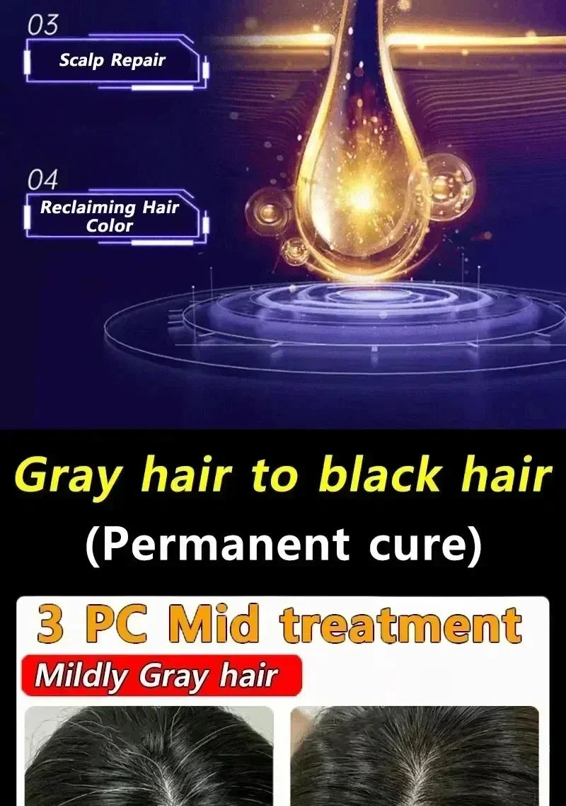 White Hair Killer – Gray Hair Removal & Natural Color Restorer