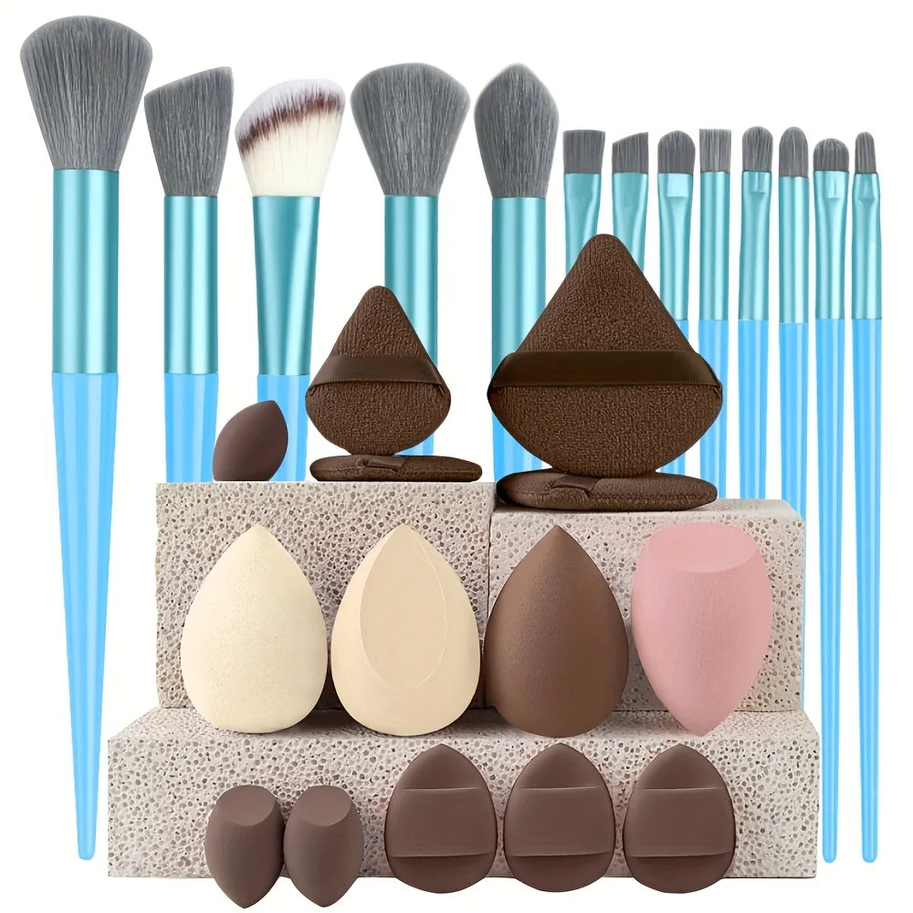 Professional Makeup Brush Set (8–29 Pcs)