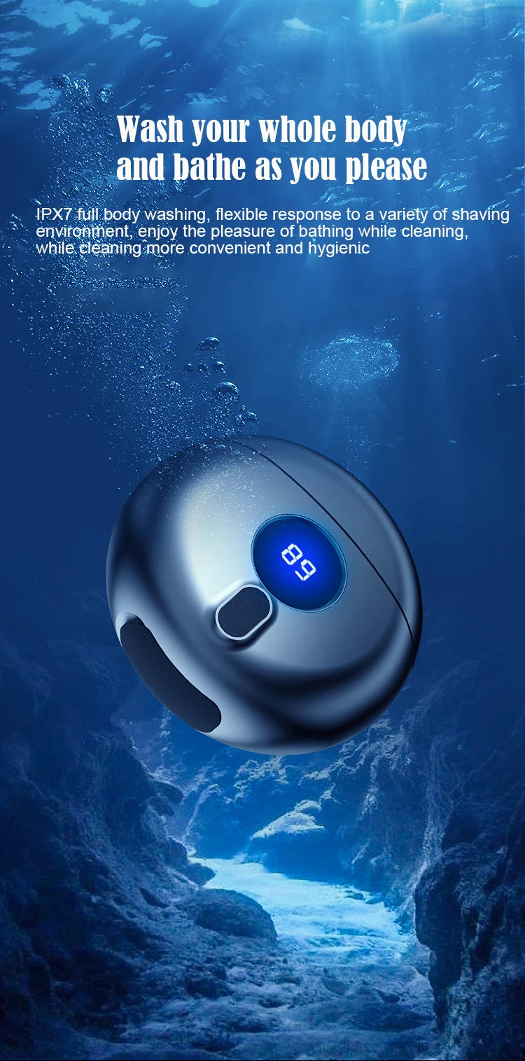 Men’s Mini Dual-Head Electric Shaver (Type-C Rechargeable)