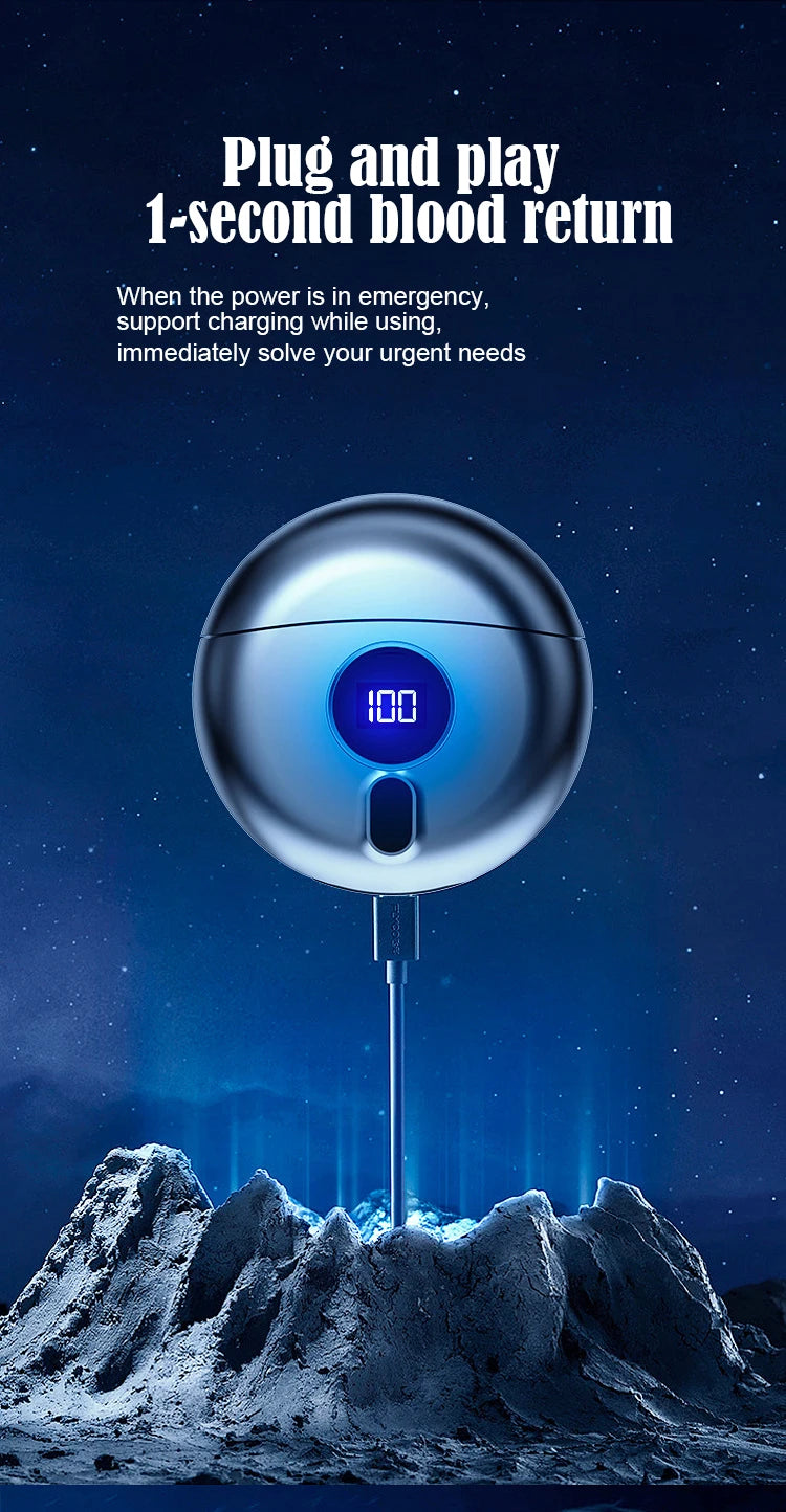 Men’s Mini Dual-Head Electric Shaver (Type-C Rechargeable)