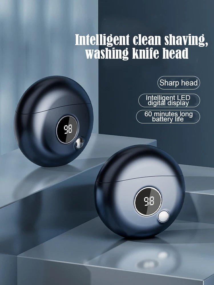 Men’s Mini Dual-Head Electric Shaver (Type-C Rechargeable)