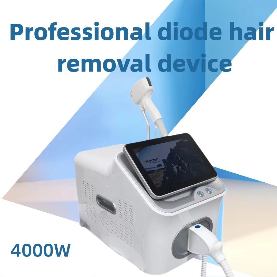 2025 Portable 808 4-Wave Diode Laser Hair Removal Device