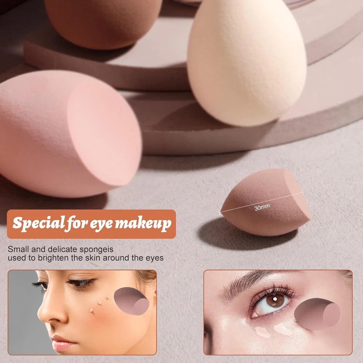 Professional Makeup Brush Set (8–29 Pcs)