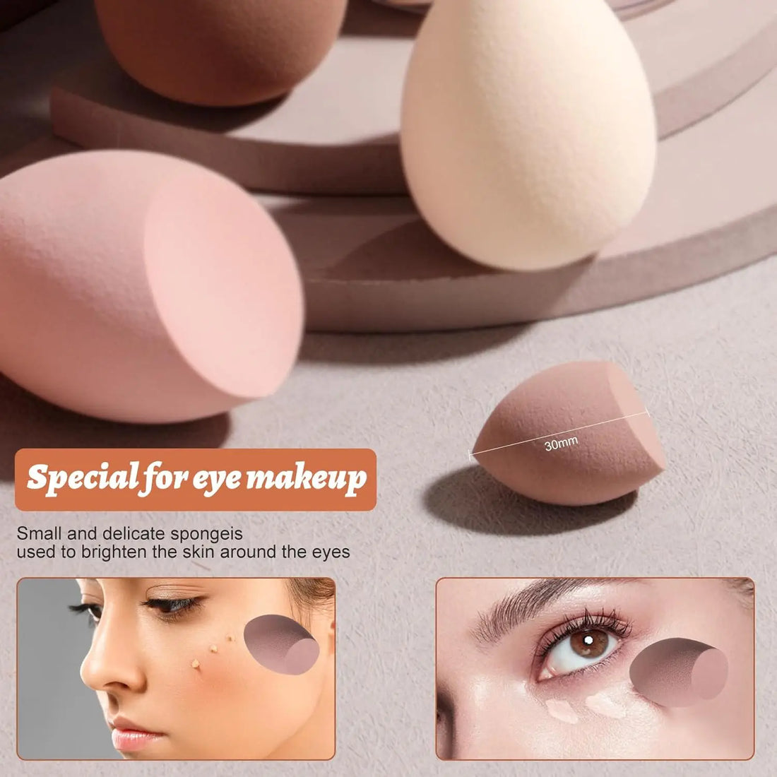 Professional Makeup Brush Set (8–29 Pcs)