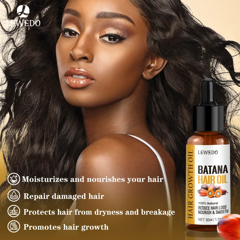 Lewedo Naturals Batana Oil – Fast Hair Growth & Nourishment