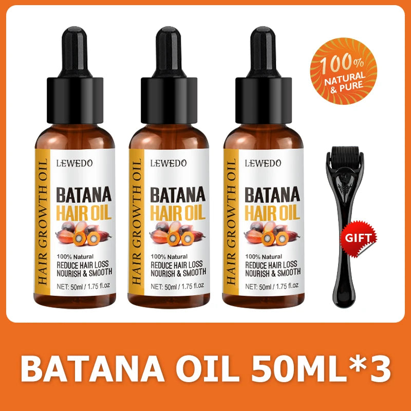 Lewedo Naturals Batana Oil – Fast Hair Growth & Nourishment