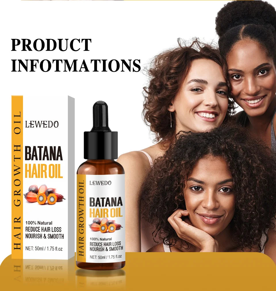 Lewedo Naturals Batana Oil – Fast Hair Growth & Nourishment