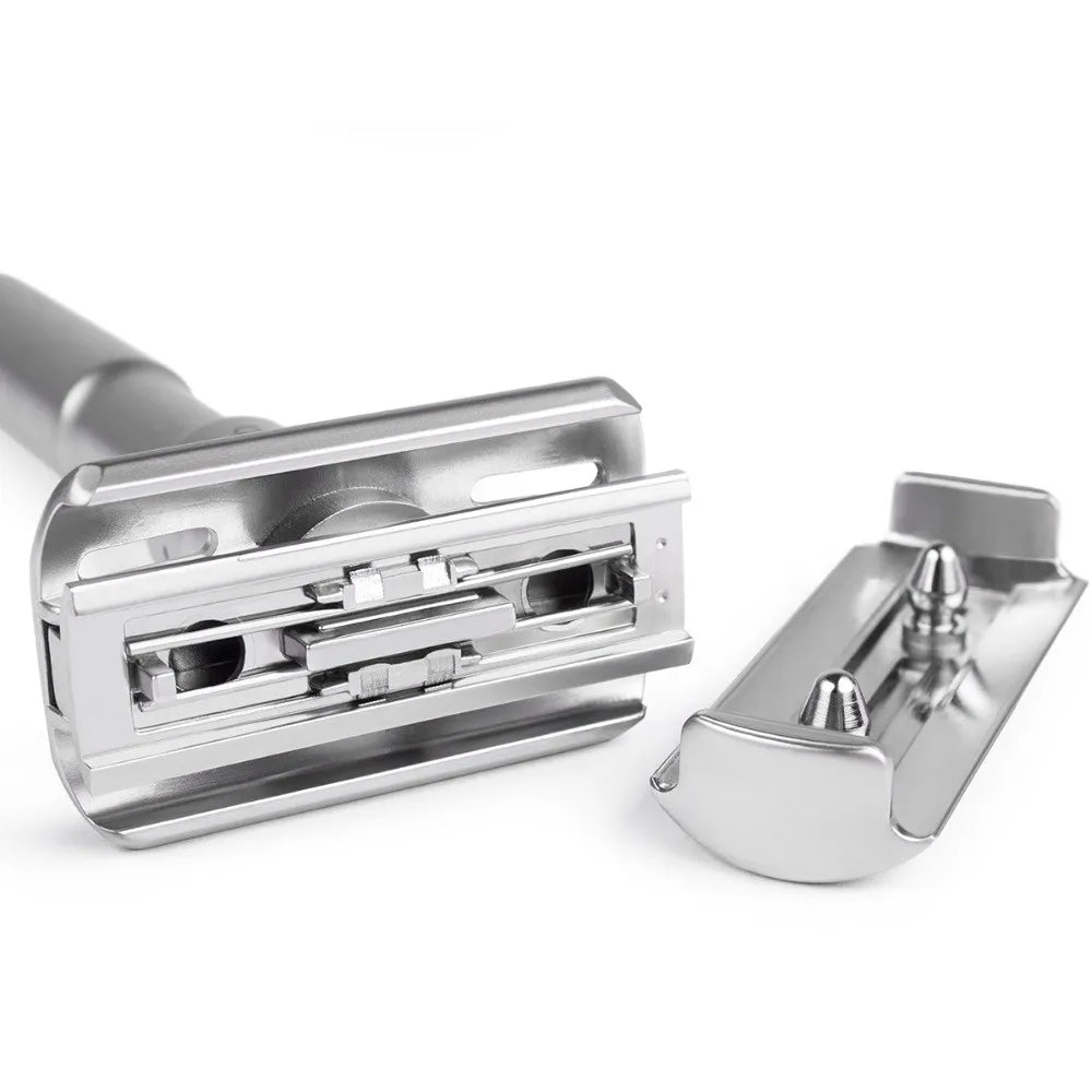 Adjustable Folding Double-Edge Safety Razor for Men