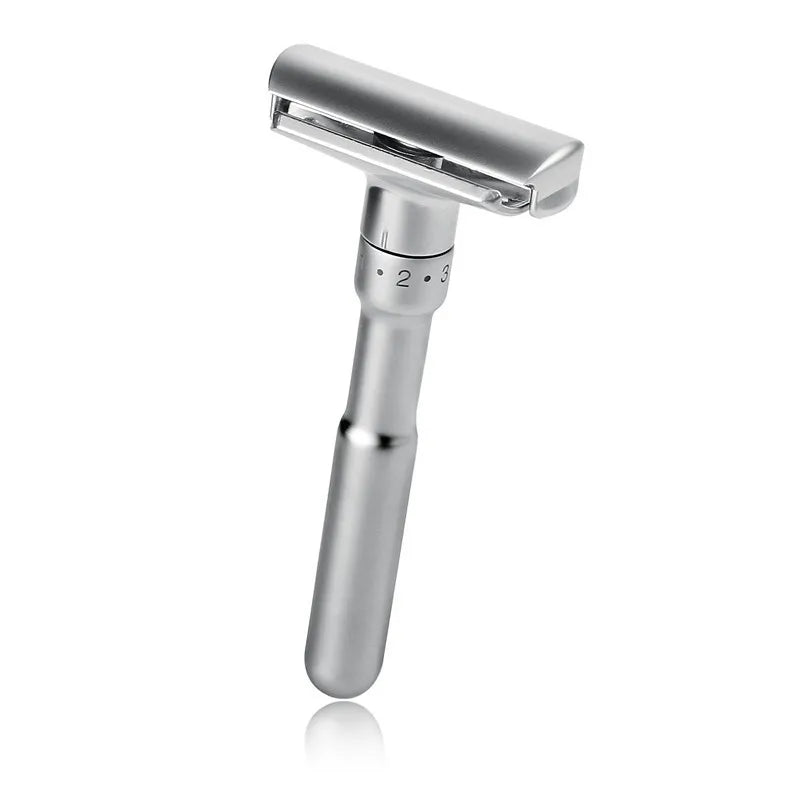 Adjustable Folding Double-Edge Safety Razor for Men