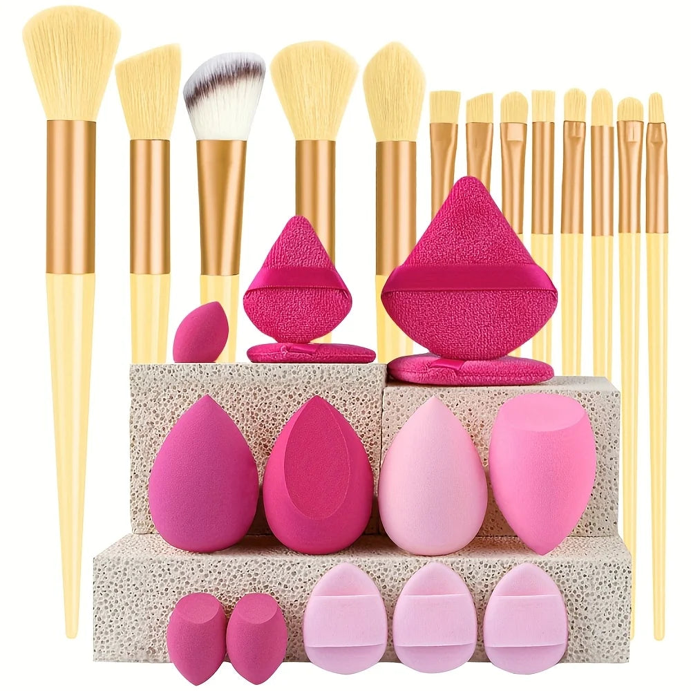 Professional Makeup Brush Set (8–29 Pcs)