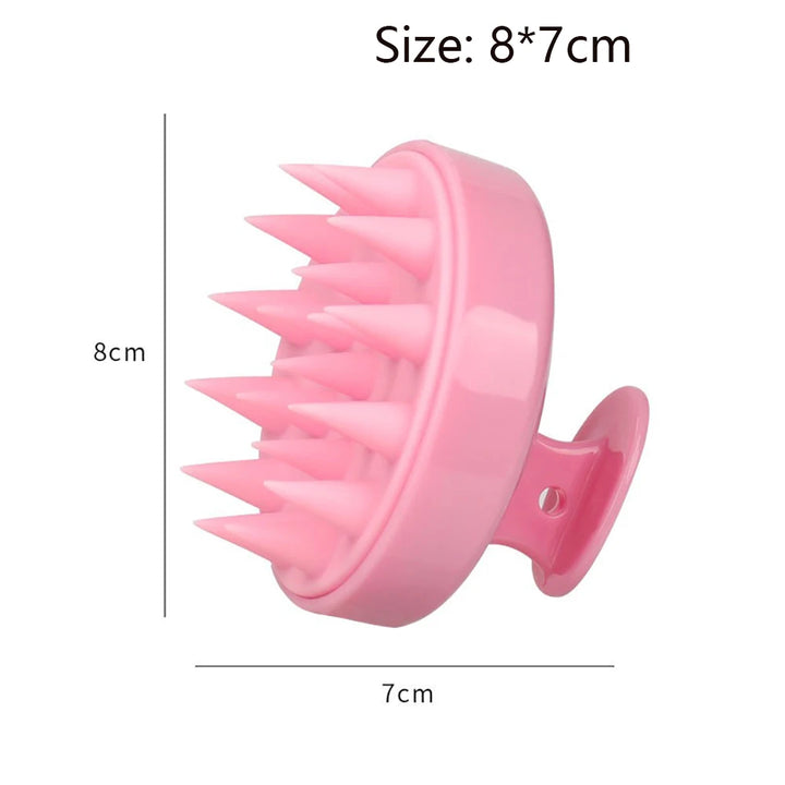 Silicone Scalp Scrubber & Shampoo Brush