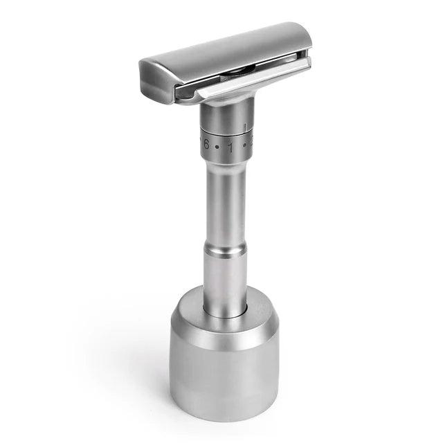 Adjustable Folding Double-Edge Safety Razor for Men