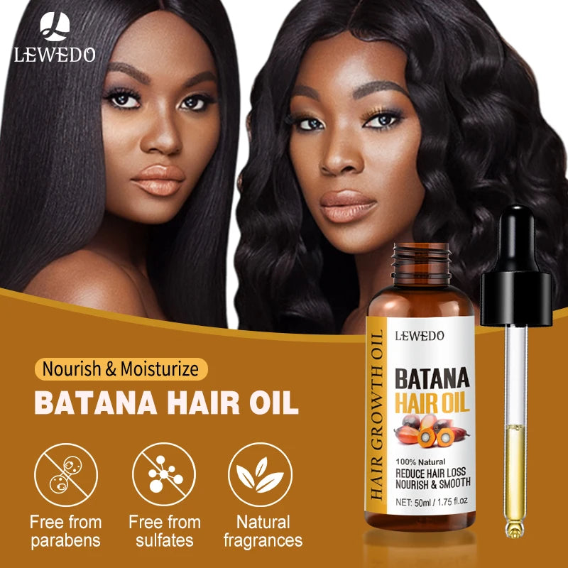 Lewedo Naturals Batana Oil – Fast Hair Growth & Nourishment