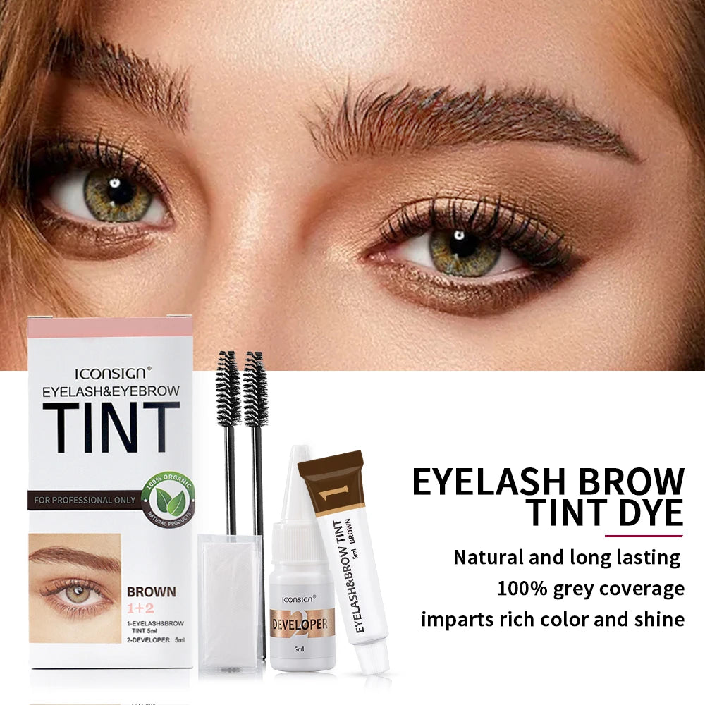 ICONSIGN Eyelash & Eyebrow Tint Kit
