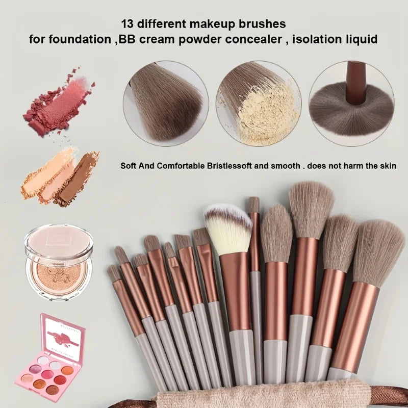 Professional Makeup Brush Set (8–29 Pcs)