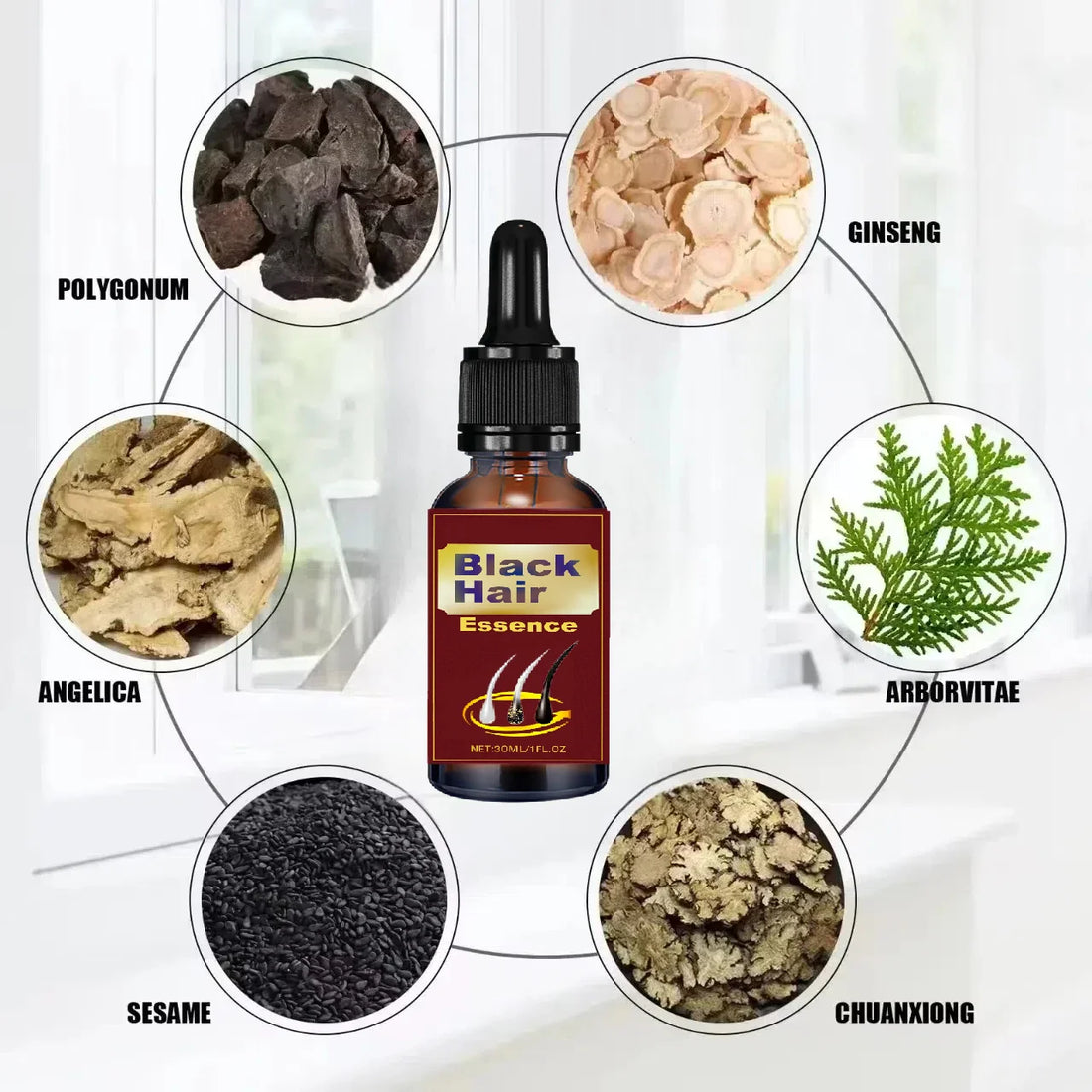 White Hair Killer – Gray Hair Removal & Natural Color Restorer