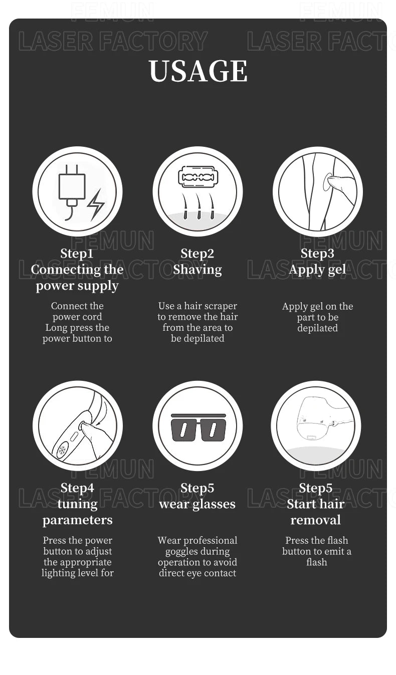 2025 Portable 808 4-Wave Diode Laser Hair Removal Device