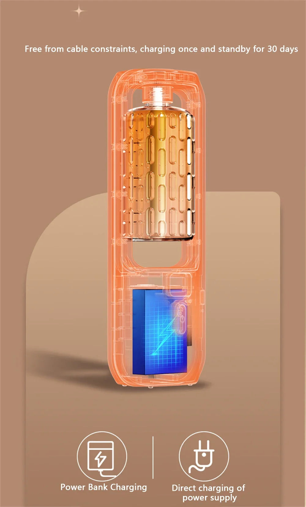 50ML Wall-Mounted Essential Oil Aroma Diffuser